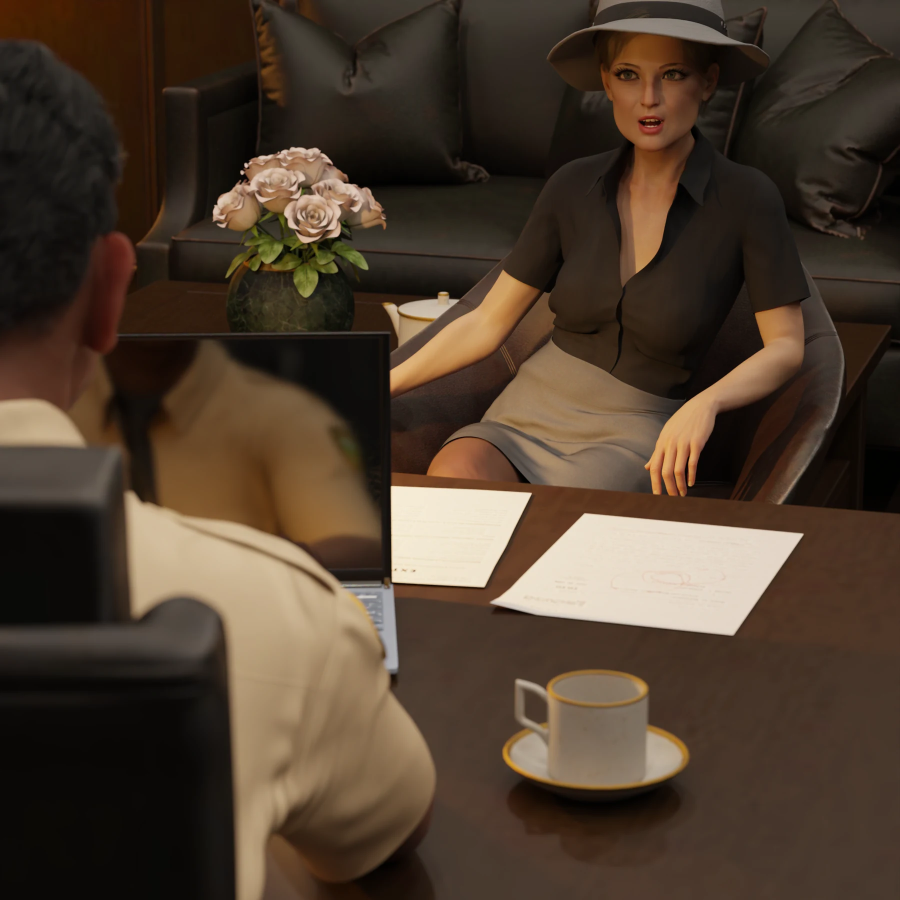 An original DAZ Studio scene by the creator behind PRIZMAT.